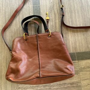 Vintage Fossil leather bag